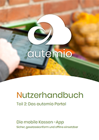 Titeseite Nutzerhandbuch autemio Portal